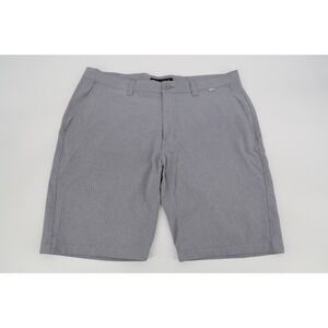 Travis Mathew Beck Shorts Men's 36 Gray Golf Performance Stretch Chino